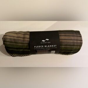 Slowtide Camp Blanket Soft Brushed Fleece On The Road Indian 50”x66” New